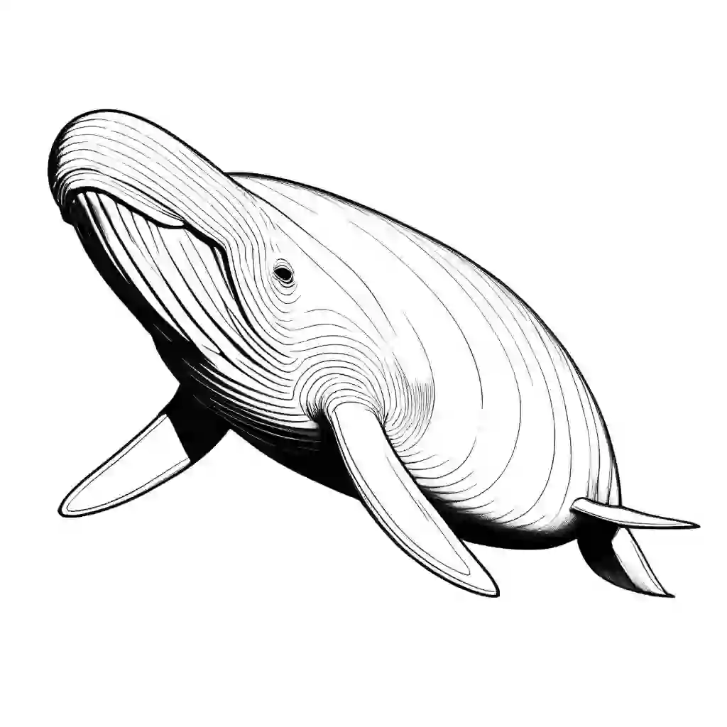 Sperm whales coloring pages